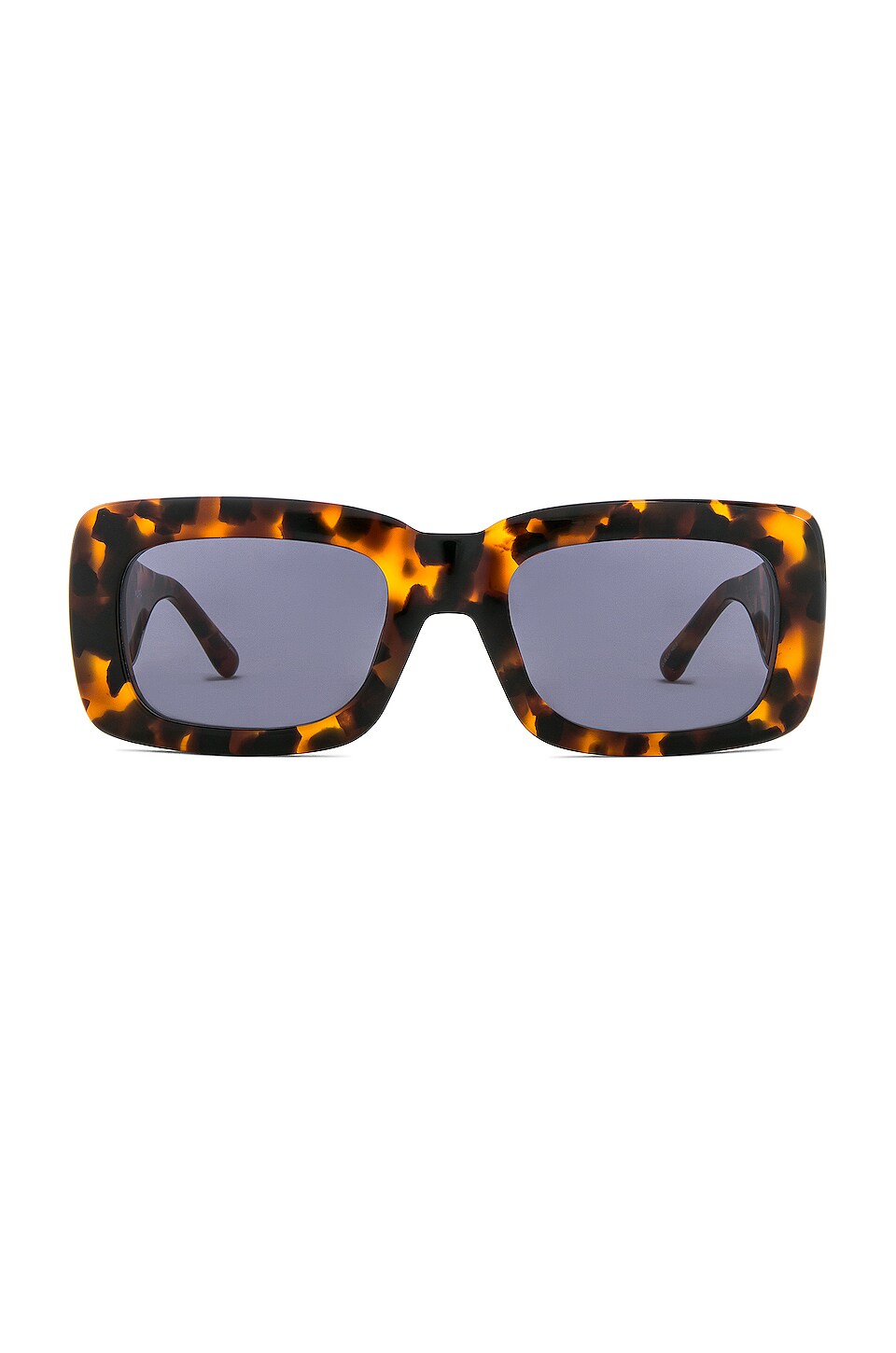 The Attico X Linda Farrow Marfa In Tortoiseshell Navy Revolve