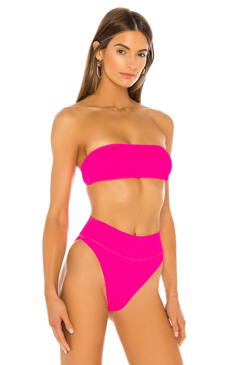 BEACH RIOT X REVOLVE Kelsey Bikini Top In Pink REVOLVE