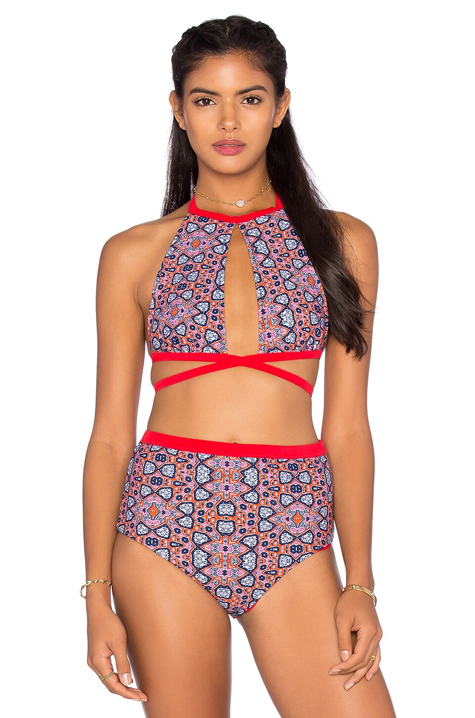 MINKPINK Wild For The Night Bikini Top In Multi REVOLVE