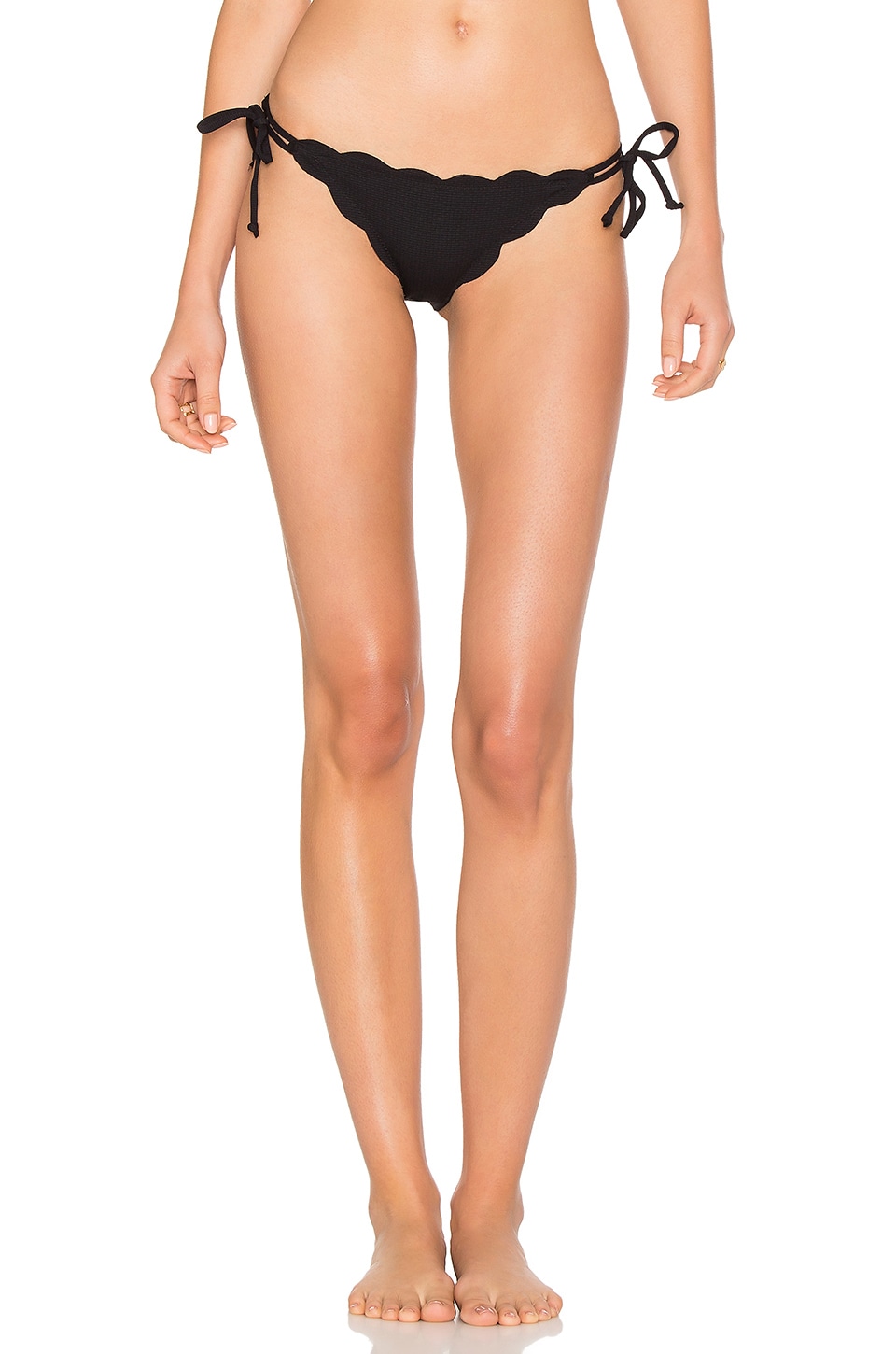 Marysia Swim Mott Bikini Bottom In Black Revolve