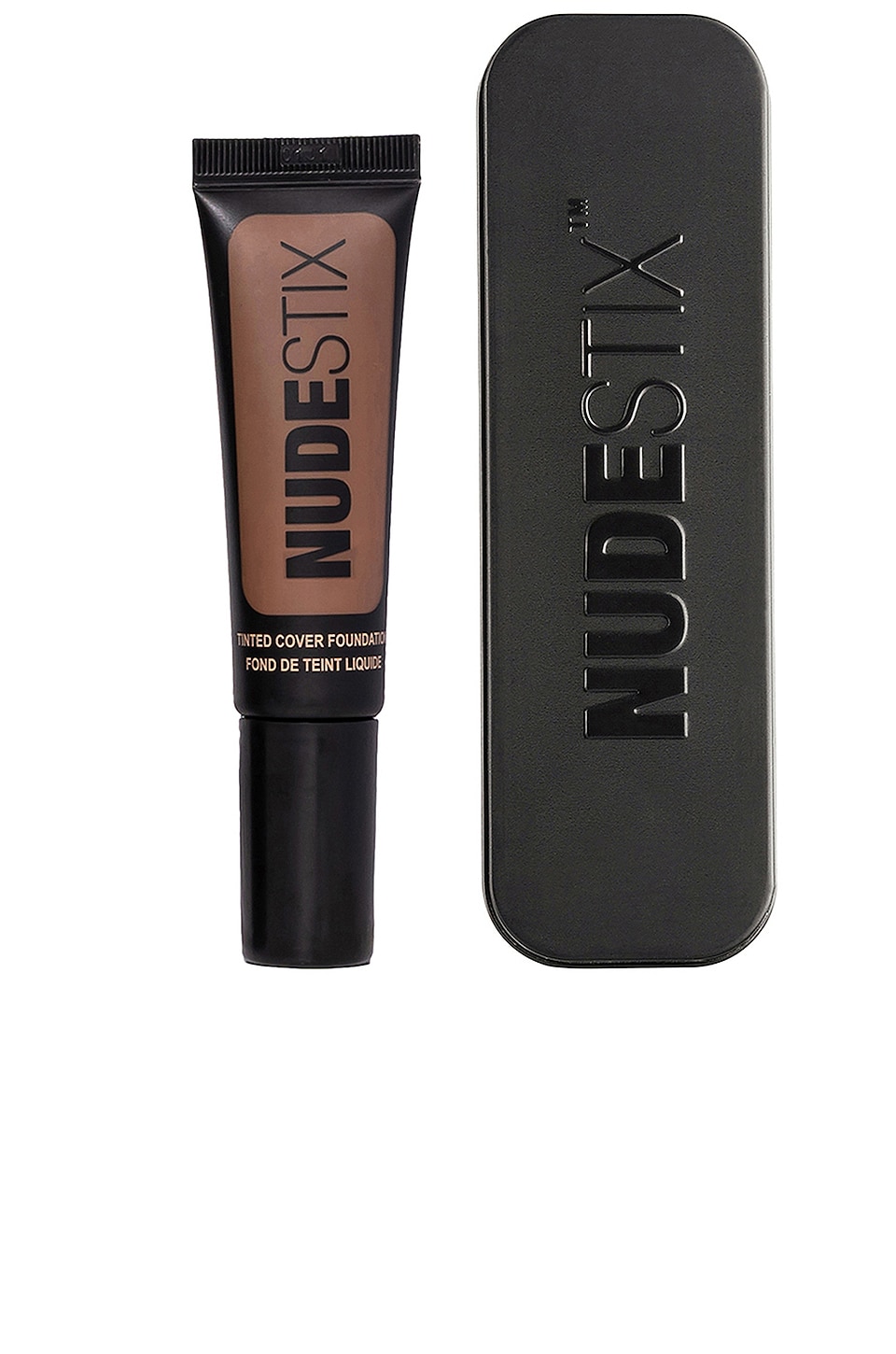 Nudestix Tinted Cover Foundation In Nude 10 Deep Neutral Cool ModeSens