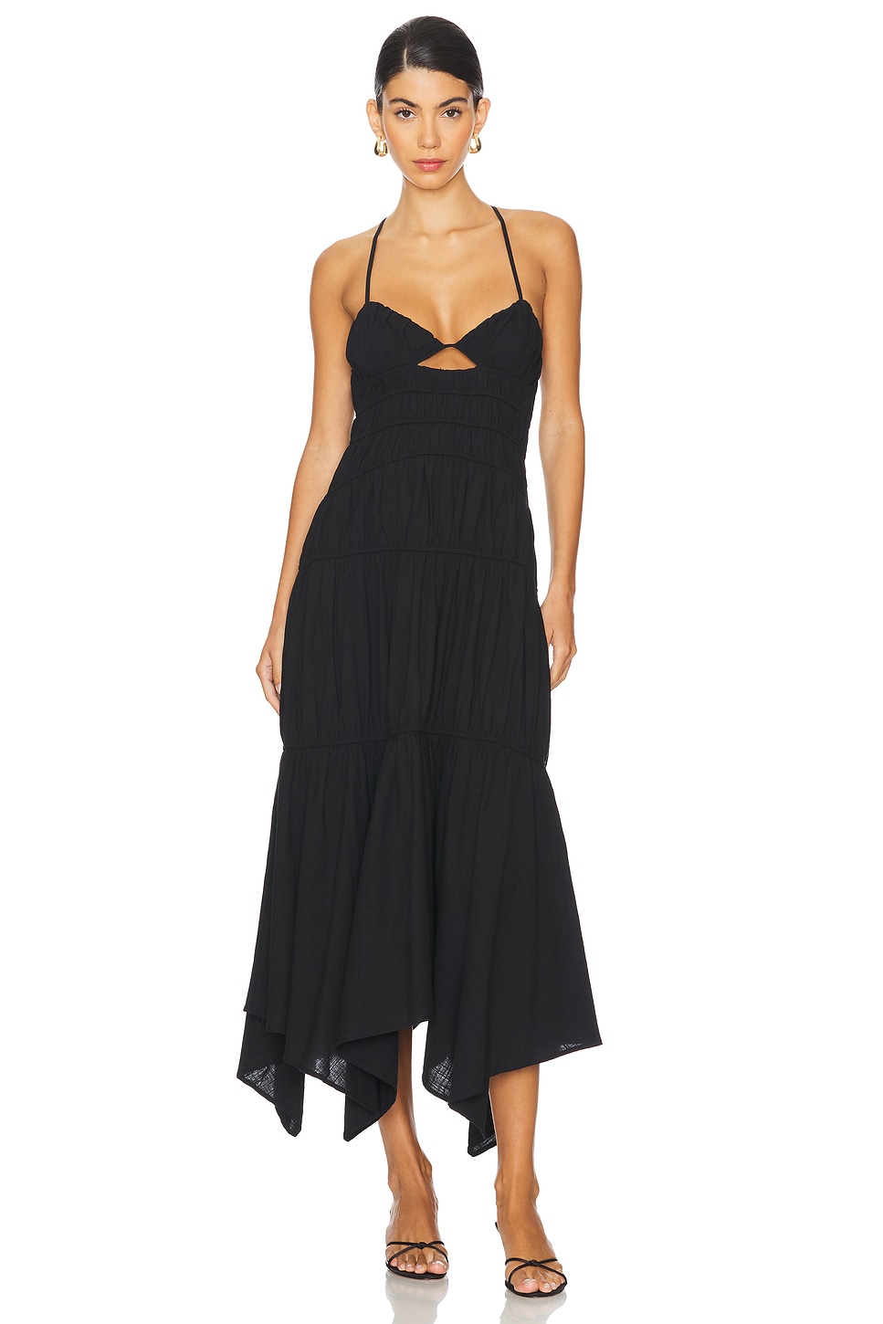 Sndys X Revolve Tahlia Dress In Black Revolve