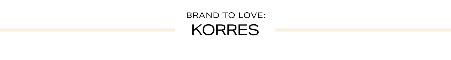 Brand to Love: Korres