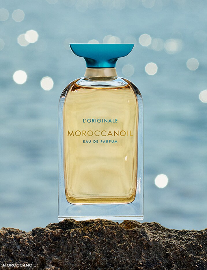 A bottle of Moroccanoil L'originale Eau De Parfum.