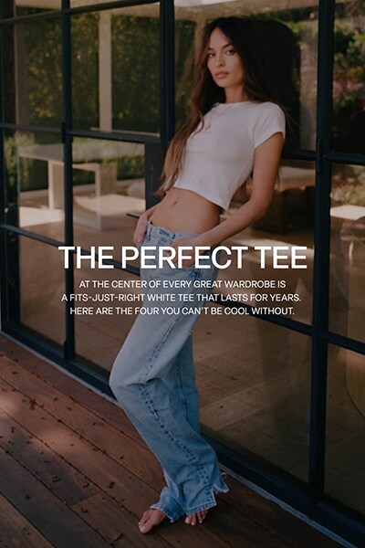 The Perfect Tee: At the center of every great wardrobe is a fits-just-right white tee that lasts for year. Here are the four you can’t be cool without.