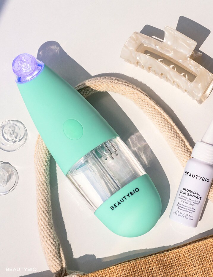 BeautyBio X Revolve Glofacial Tool Set.