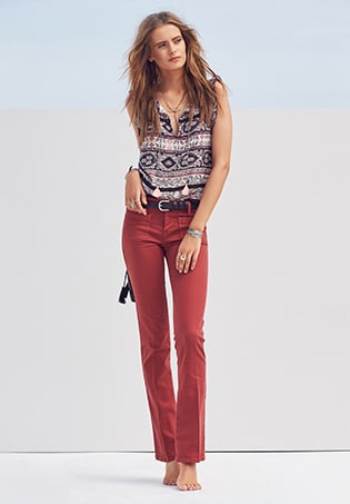 Gypsy 05 - Balboa Ruffle Cami with Neck Tie