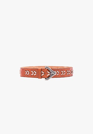 Linea Pelle - Chevron Laced Hip Belt