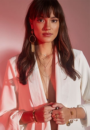 Hailey Hoop Earrings