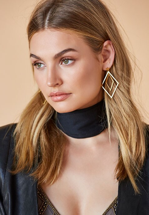 Liv Double Drop Hoops