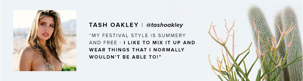 Shop Tash Oakley's Picks