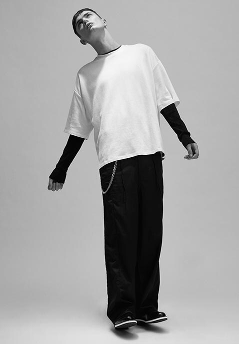 Oversized Crew Neck T Shirt