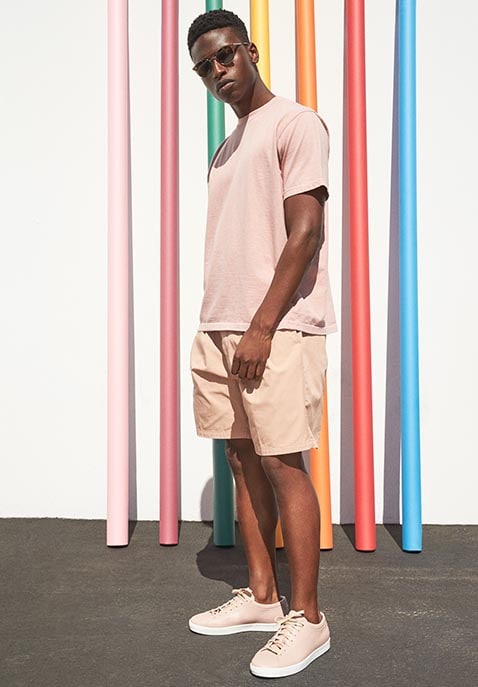 Natural Dyed Block Tee