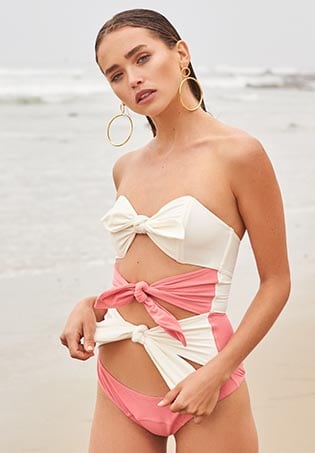 Triple Poppy One Piece