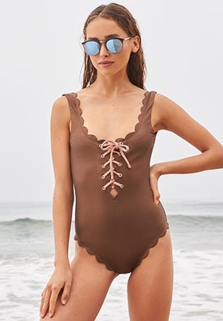 Palm Springs Tie One Piece