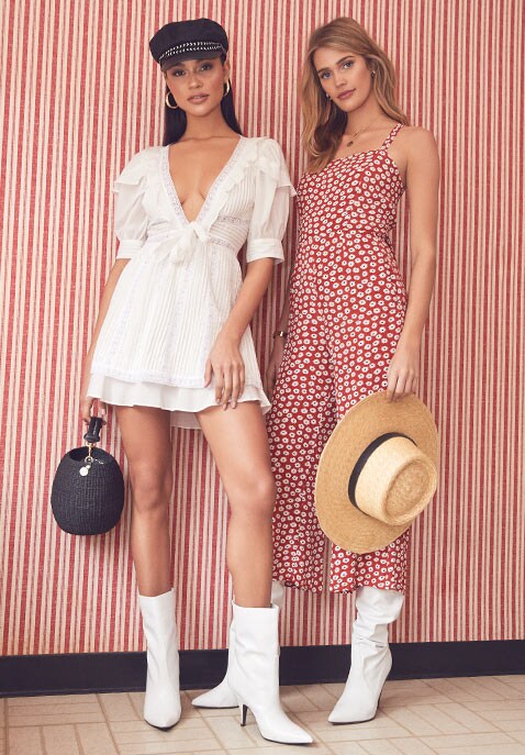 x REVOLVE Pintuck Dress