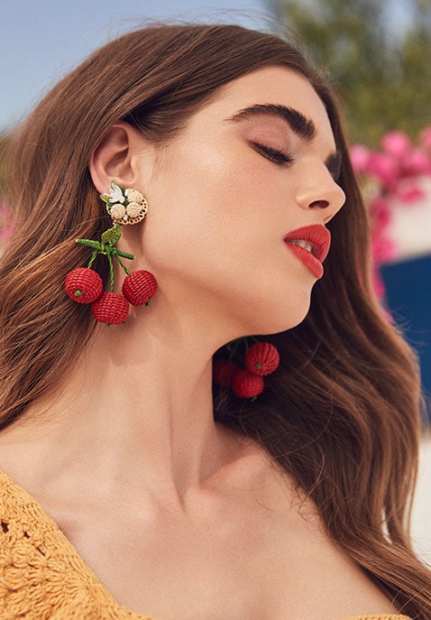 Cerezas Silvestres Earring