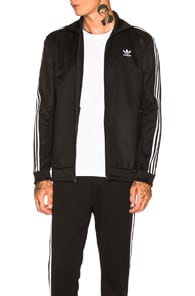 Adidas Originals Firebird Track Jacket Retro Athleisure Casual Sports Black