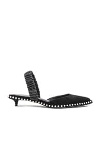 Click to view more detailed imagery on our partner's website Alexander Wang Nina Racer Ball-Chain Pumps, Black