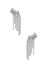 ISABEL MARANT ISABEL MARANT A WILD SHORE EARRINGS IN WHITE,ISAB-WL145