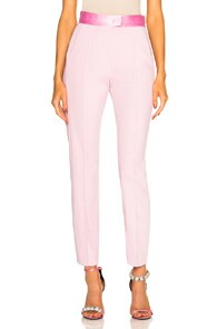 MSGM MSGM JERSEY PANT IN PINK