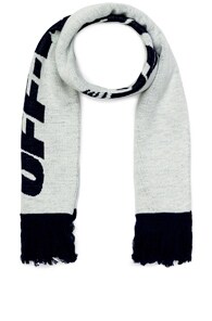 OFF-WHITE OFF-WHITE WING OFF SCARF IN WHITE