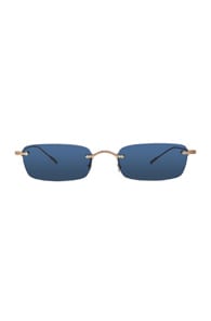 OLIVER PEOPLES OLIVER PEOPLES DAVEIGH SUNGLASSES IN BLUE