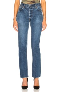 RE/DONE Reconstructed Pocket Straight Leg Levi's Jean,REDF-WJ31