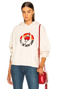 RE/DONE Oversized Love Struck Graphic Hoodie