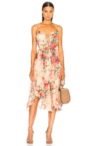 ZIMMERMANN ZIMMERMANN LAELIA FLOATING DRESS IN MEADOW FLORAL