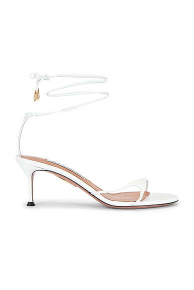 Aquazzura Bikini Sandal 65 In White