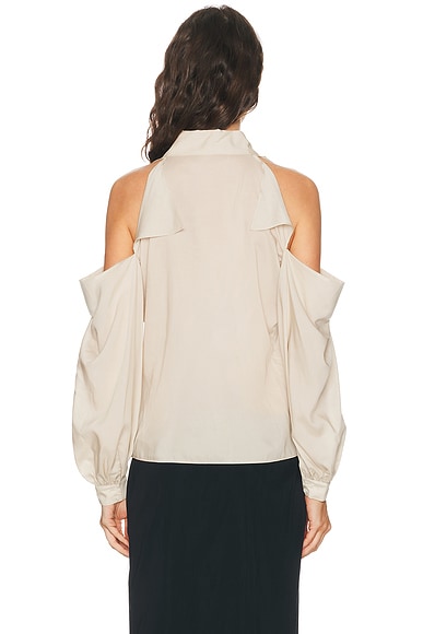Acne Studios Senny Fluid Lyocell Blouse | Thumbnail 3 Acne Studios Senny Fluid Lyocell Blouse | Thumbnail 3