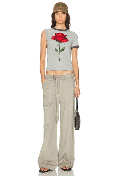 Acne Studios Etza Rose T-Shirt | Thumbnail 4