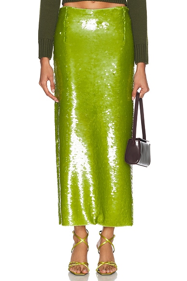 Alfie Valletta Skirt In Green
