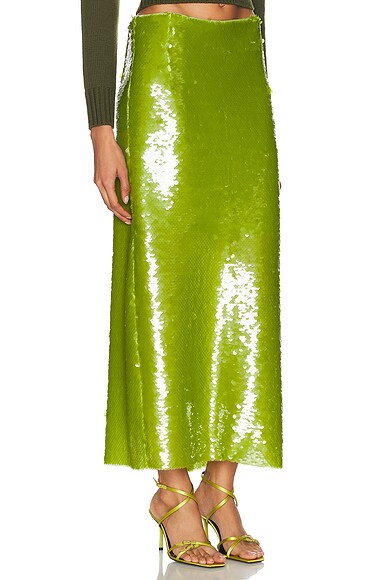 Alfie Valletta Skirt In Green