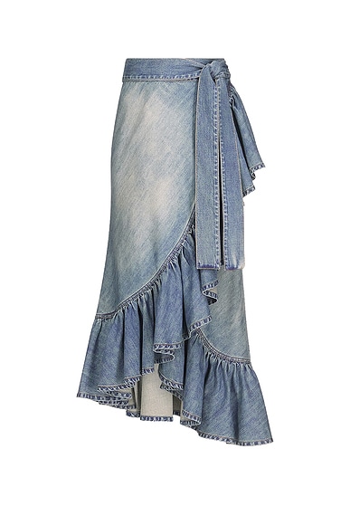 ALAÏA ALAΪA Ruffle Skirt | Thumbnail 2