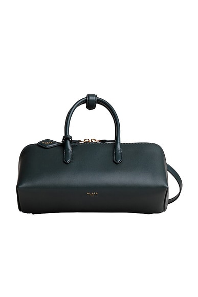 Alaïa Alaϊa Small Delta Bag In Noir