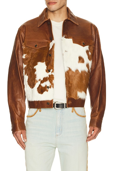 Leather Trucker Jacket Leather Trucker Jacket