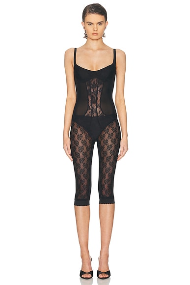Lace Overall Catsuit
