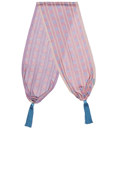 Bode Cheshire Scarf Top In Multi