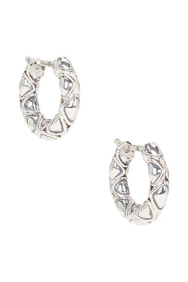 18k Gold Finish Sterling Silver Earrings