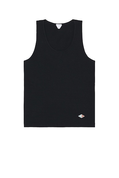 Compact Cotton Rib Jersey Tank Top