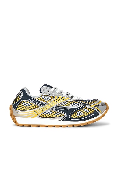 Orbit Lace-Up Sneaker Technical Fishnet
