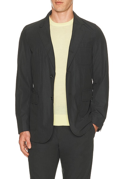 Beams 3b Travel Jacket In Gray
