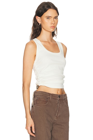 Burberry Tie Side Tank Top | Thumbnail 2 Burberry Tie Side Tank Top | Thumbnail 2