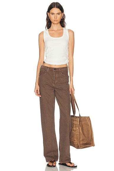 Burberry Tie Side Tank Top | Thumbnail 4 Burberry Tie Side Tank Top | Thumbnail 4