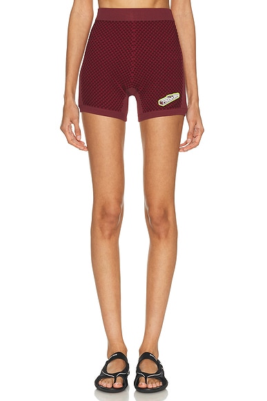 Bubble Jacquard Short