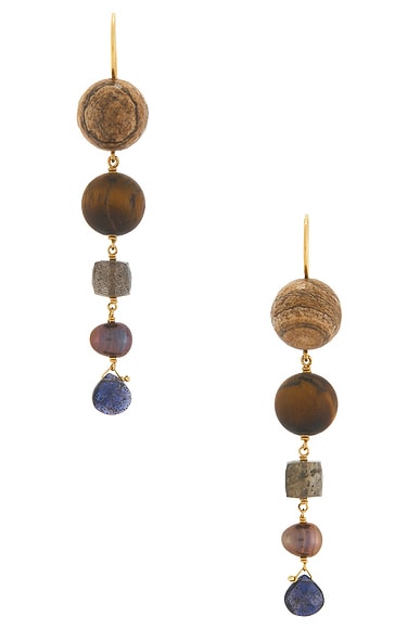 Chan Luu Drop Earrings In Multi