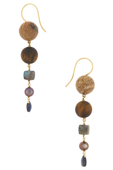 Chan Luu Drop Earrings In Multi