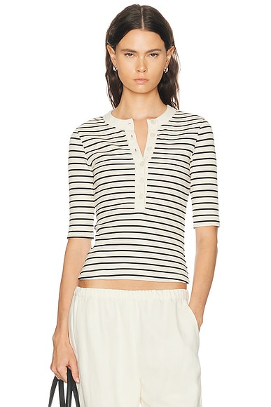 Citizens of Humanity Nali Short Sleeve Henley